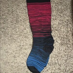 Stylish Black and Blue Men's Socks pack of 3 different colors